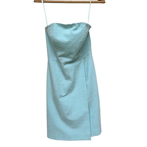Vineyard Vines Seersucker Dress – Size 2 – Light Blue - Picture 1 of 9